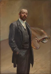Self-Portrait with Palette