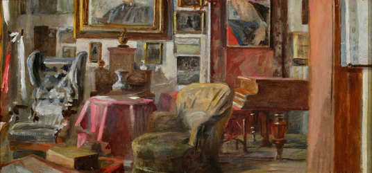 Interior of the Salon in Lusławice
