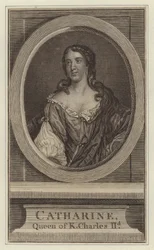 Catherine, Queen of King Charles II (engraving)