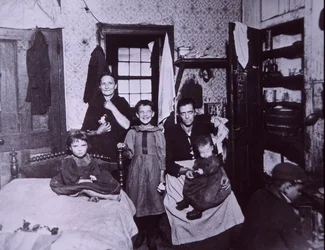 Slum dwelling, New York City