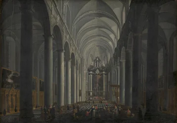Interior of the Jesuit Church in Bruges