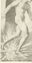 Apollo with Laurel Wreath on a Chariot