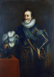 Henry IV, first Bourbon King of France, c1589-1610