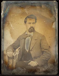 Portrait of a Seated Man with Van Dyke Beard