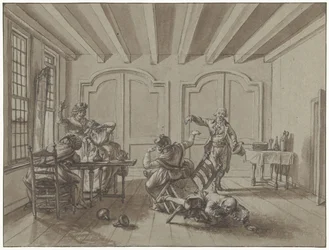 Incident During a Meal with Friends