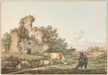 Pastoral Landscape with a Ruin