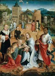 The Adoration of the Magi (Central Panel of the Triptych)