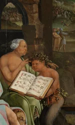 Saul and the Witch of Endor (detail)