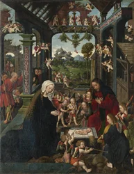 The Adoration of the Christ Child