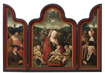 Tryptich of Pompeius Otto and His Wife Gerbich Claesdr