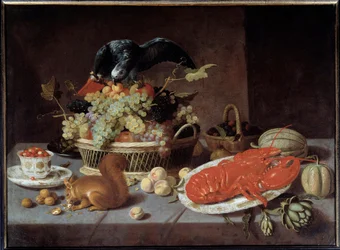 Still life with the squirrel