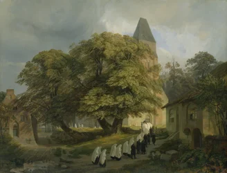 Elstorf Churchyard, near Hamburg, 1837