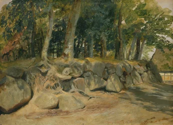 The Stone Wall in Sottorf, 1839