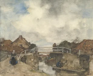 Dutch Canal, Rijswijk, second half 19th century