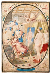 Apelles painting Campaspe, the Mistress of Alexander the Great