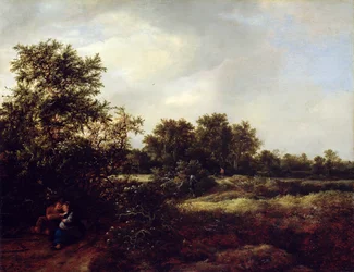 Dune Landscape with Lovers
