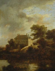 Landscape with country house