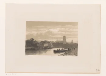 View of Harbor and Dike