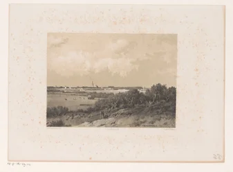 Landscape with Village on the Horizon