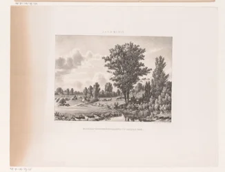 Landscape with Cows and Resting Shepherd