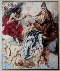 Coronation of the Virgin by the Holy Trinity