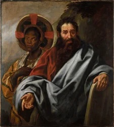 Moses and His Ethiopian Wife Zipporah