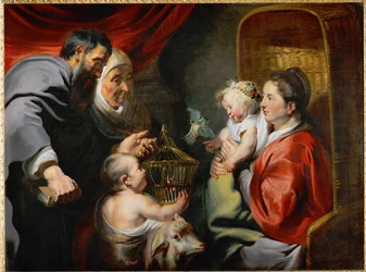 Saint Mary with the Infant Jesus and Saints