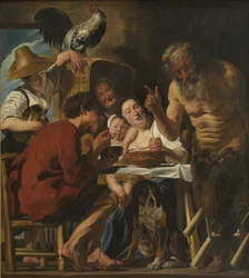 Satyr and Peasant Family