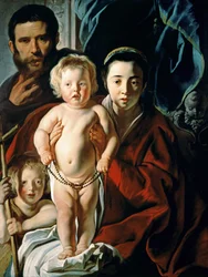 The Holy Family with St. John the Baptist