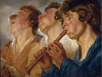 Three Buskers