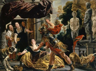 Ulysses and Circe, ca 1630-1634