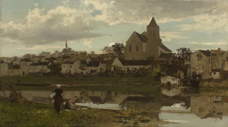 View of Montigny-sur-Loing