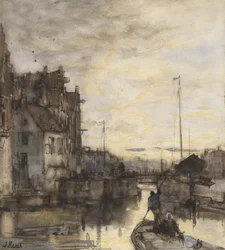 Cityscape at Evening