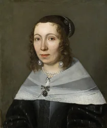 Portrait of Maria Sibylla Merian 1647-1717, 1679