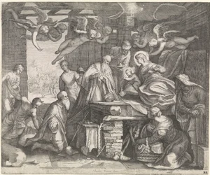 Adoration of the Kings with Angels