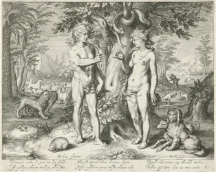 Adam and Eve in Paradise