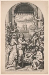 Christ Raising the Son of the Widow of Nain