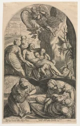 The Disciples of Christ Carrying His Body to the Tomb, 1594
