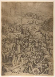 The Mocking, Flagellation, and Crucifixion of Christ