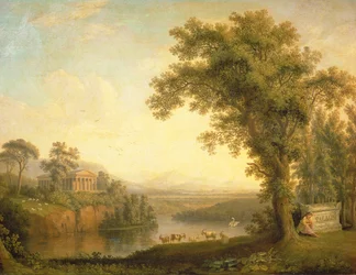 Antique Landscape with Phaeton