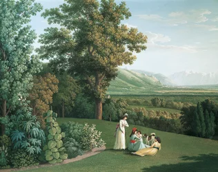 English Garden at Palace of Caserta