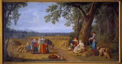 The Harvest at Carditello near Caserta