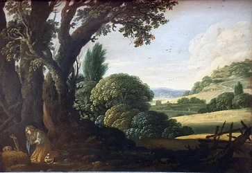 Landscape with Penitent Magdalena