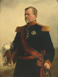 Bernhard (1792-1862), Duke of Saxe-Weimar. General in Dutch Service