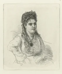 Young Woman with Medallion