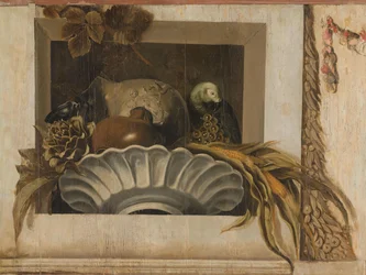 Still Life with a Bowl of Corn