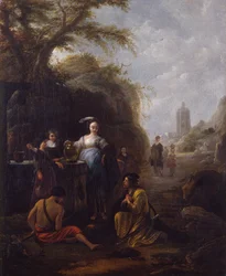 Eliezer and Rebecca at the Well