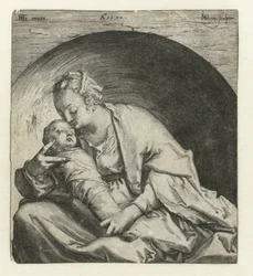 Madonna with Sleeping Christ Child