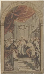 The Last Supper, Depicted in the Upper Room