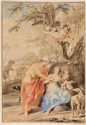 Jupiter and Mnemosyne